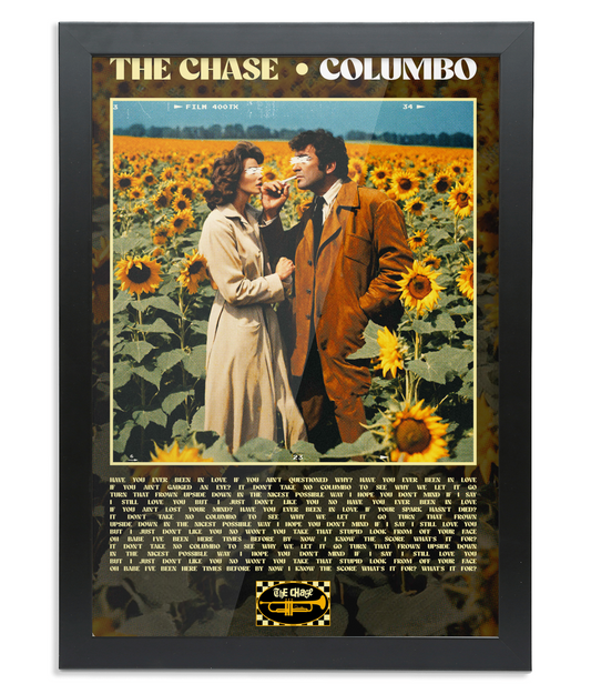 Columbo Lyric Poster